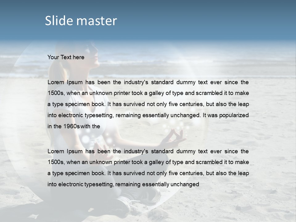 Magical Concentrate Attractive PowerPoint Template