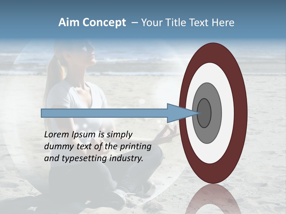 Magical Concentrate Attractive PowerPoint Template