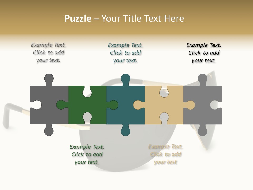 Looking Camouflage Careless PowerPoint Template