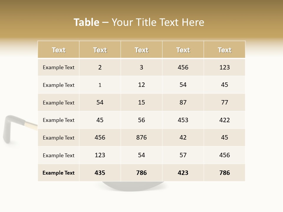 Looking Camouflage Careless PowerPoint Template