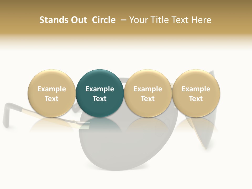 Looking Camouflage Careless PowerPoint Template