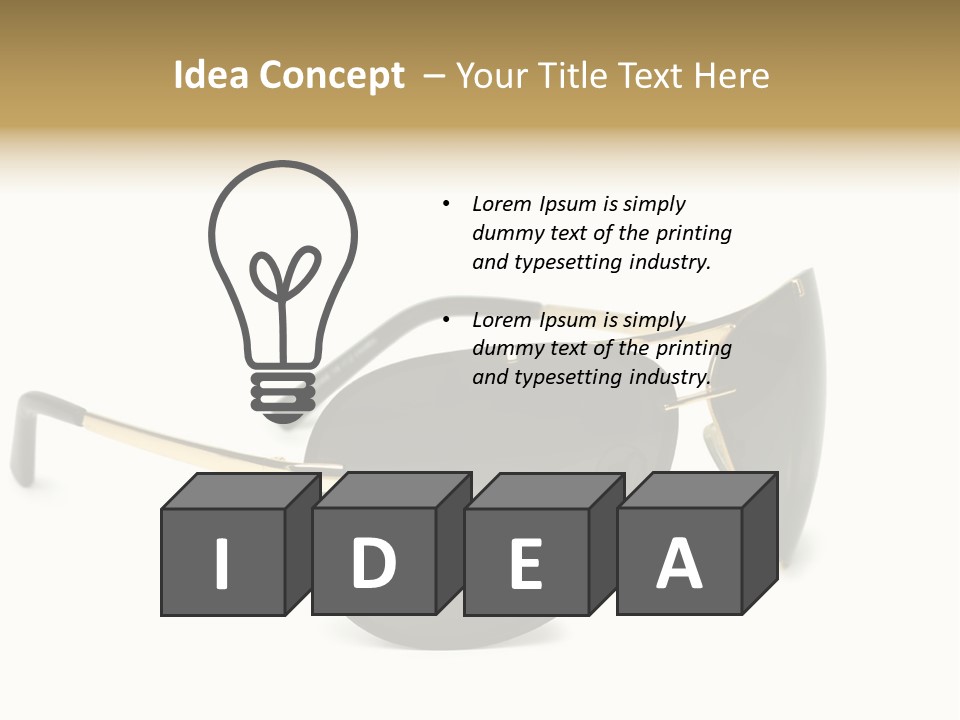 Looking Camouflage Careless PowerPoint Template