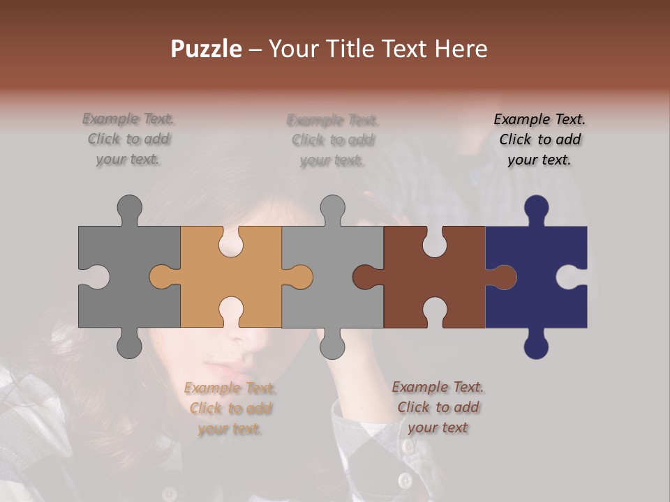 Teenage Father Child PowerPoint Template