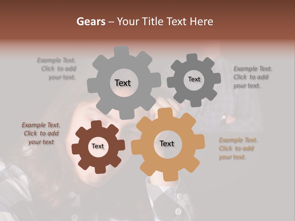 Teenage Father Child PowerPoint Template