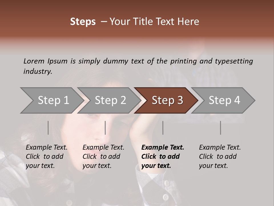 Teenage Father Child PowerPoint Template