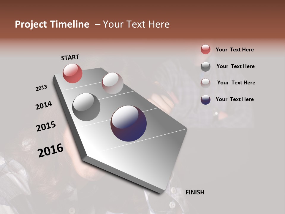 Teenage Father Child PowerPoint Template