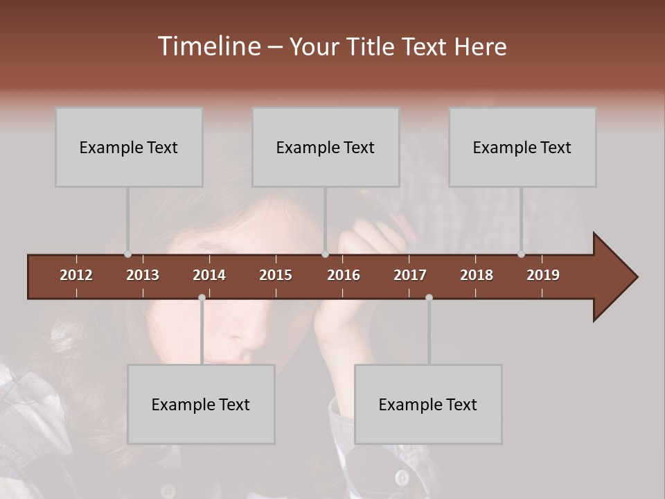 Teenage Father Child PowerPoint Template