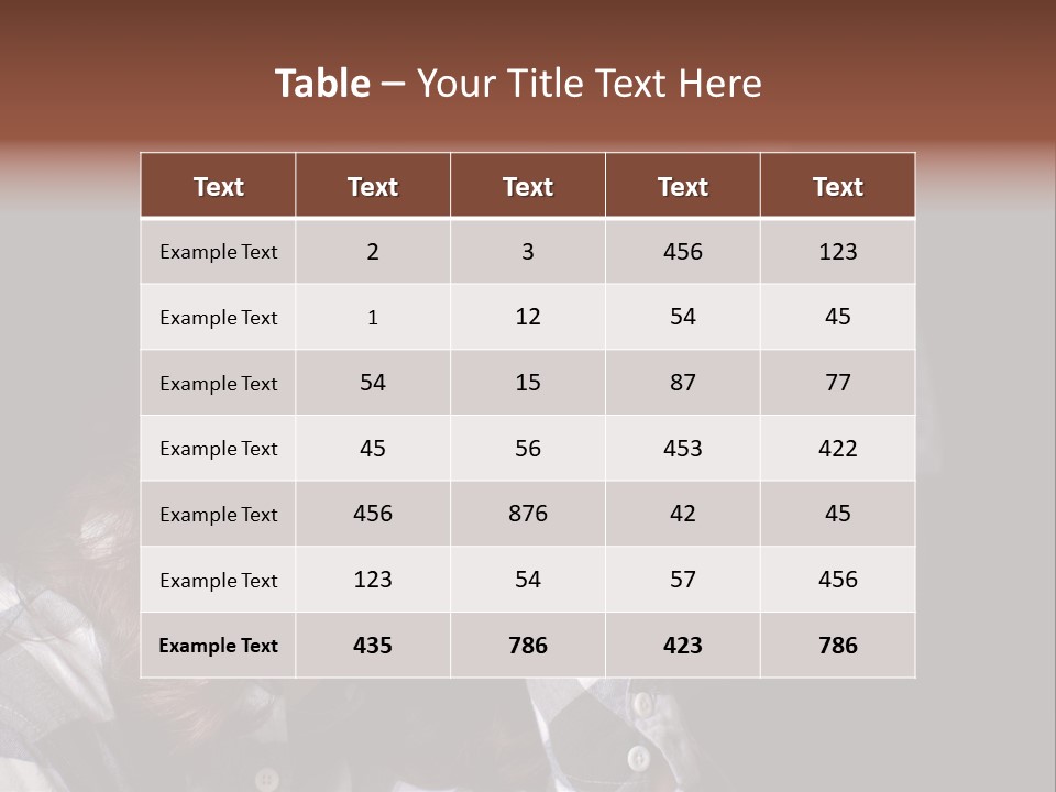 Teenage Father Child PowerPoint Template