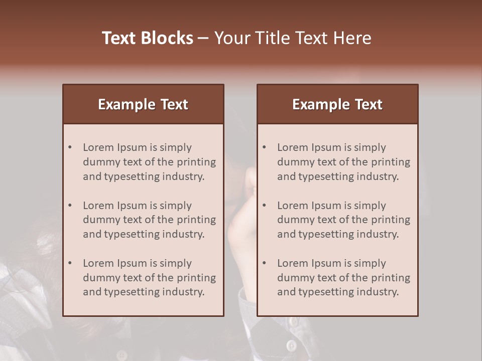 Teenage Father Child PowerPoint Template