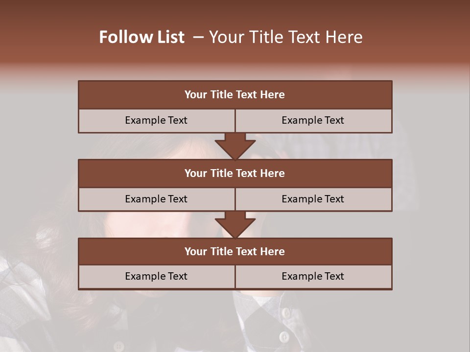 Teenage Father Child PowerPoint Template