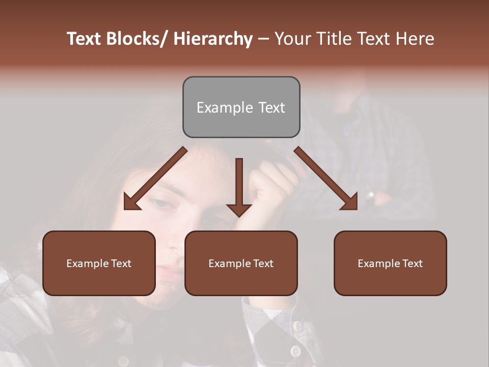 Teenage Father Child PowerPoint Template