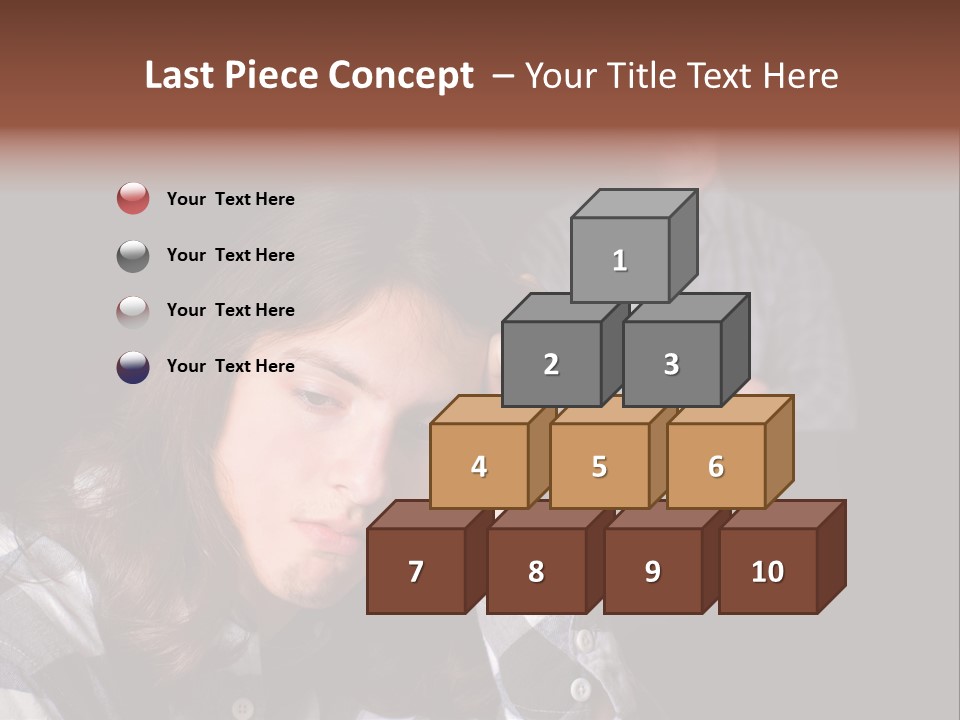 Teenage Father Child PowerPoint Template