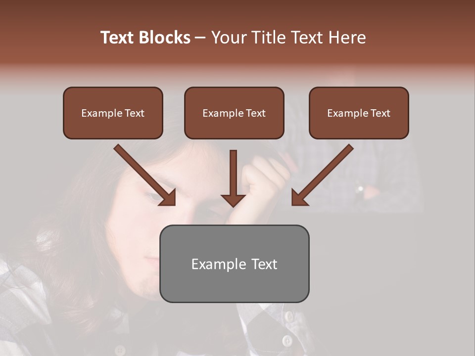 Teenage Father Child PowerPoint Template