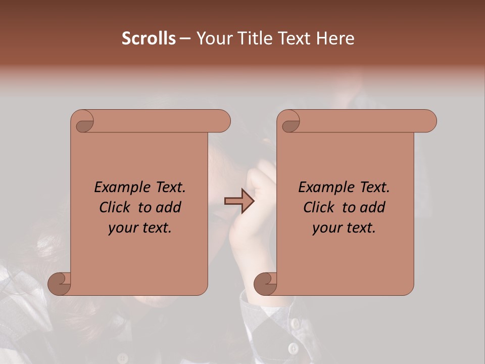Teenage Father Child PowerPoint Template