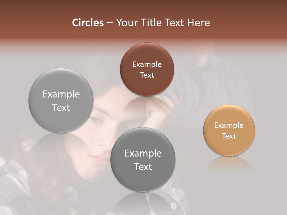 Teenage Father Child PowerPoint Template