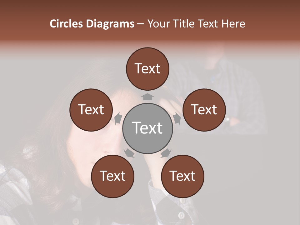 Teenage Father Child PowerPoint Template