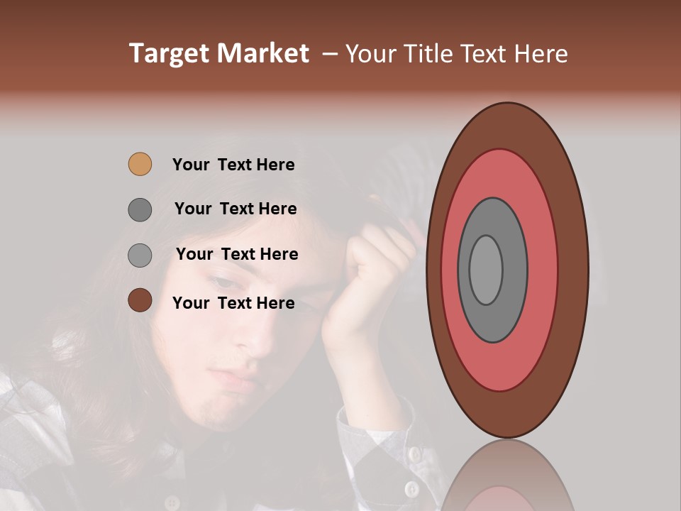 Teenage Father Child PowerPoint Template