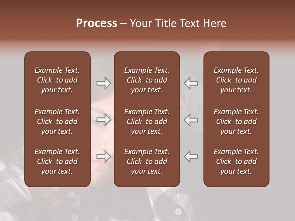Teenage Father Child PowerPoint Template
