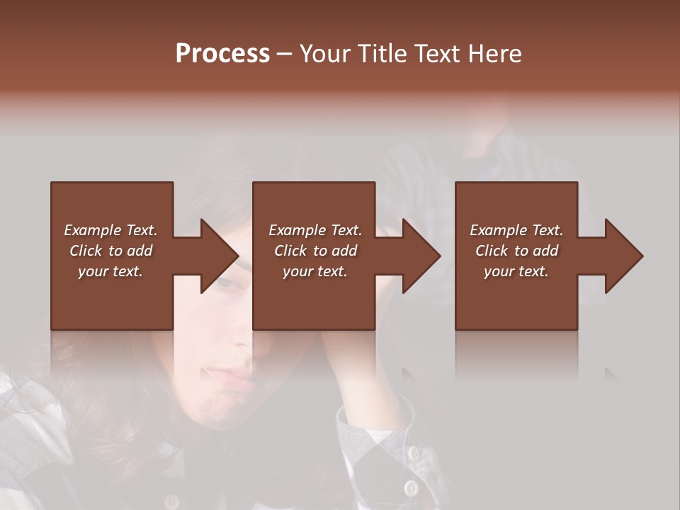 Teenage Father Child PowerPoint Template
