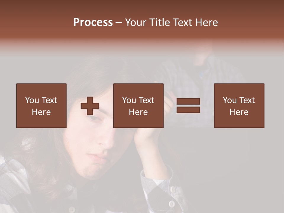 Teenage Father Child PowerPoint Template