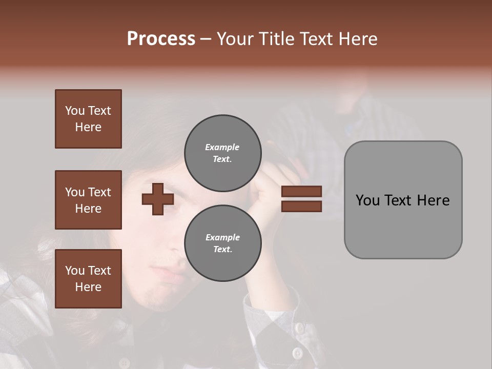 Teenage Father Child PowerPoint Template