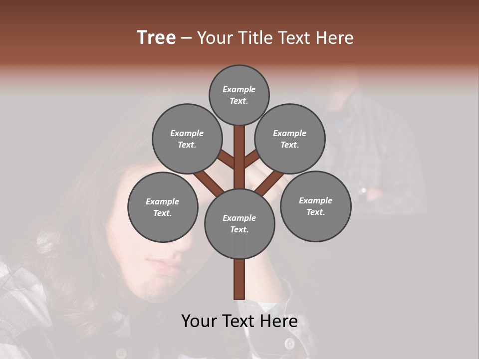 Teenage Father Child PowerPoint Template