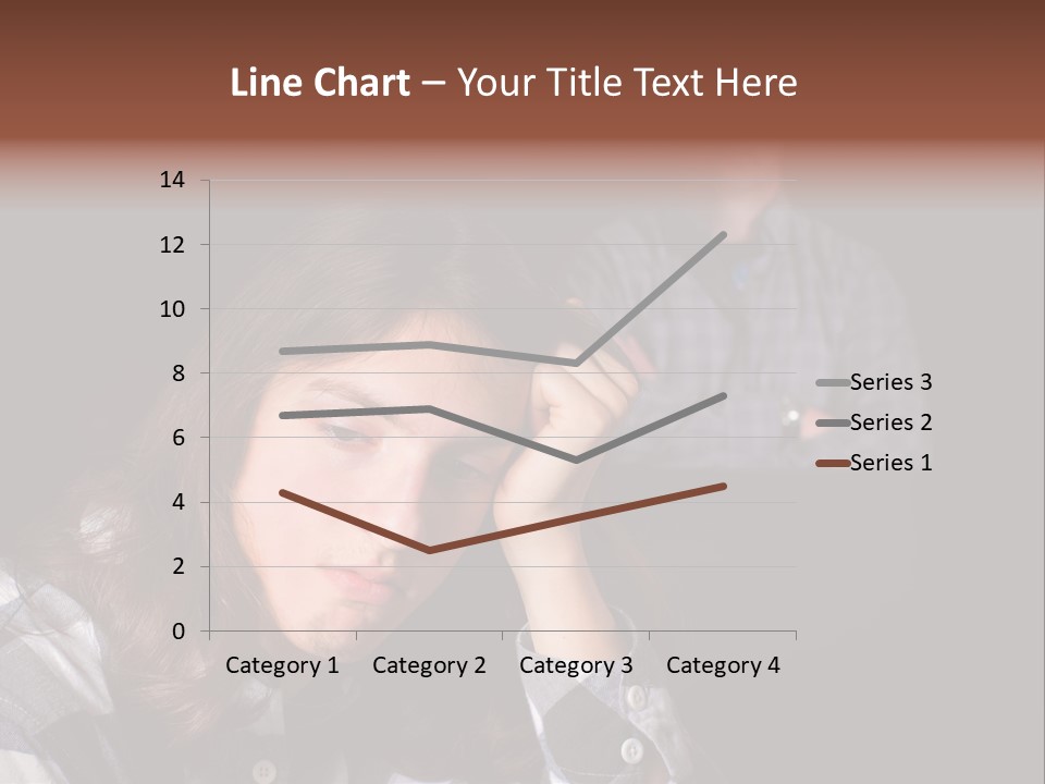 Teenage Father Child PowerPoint Template