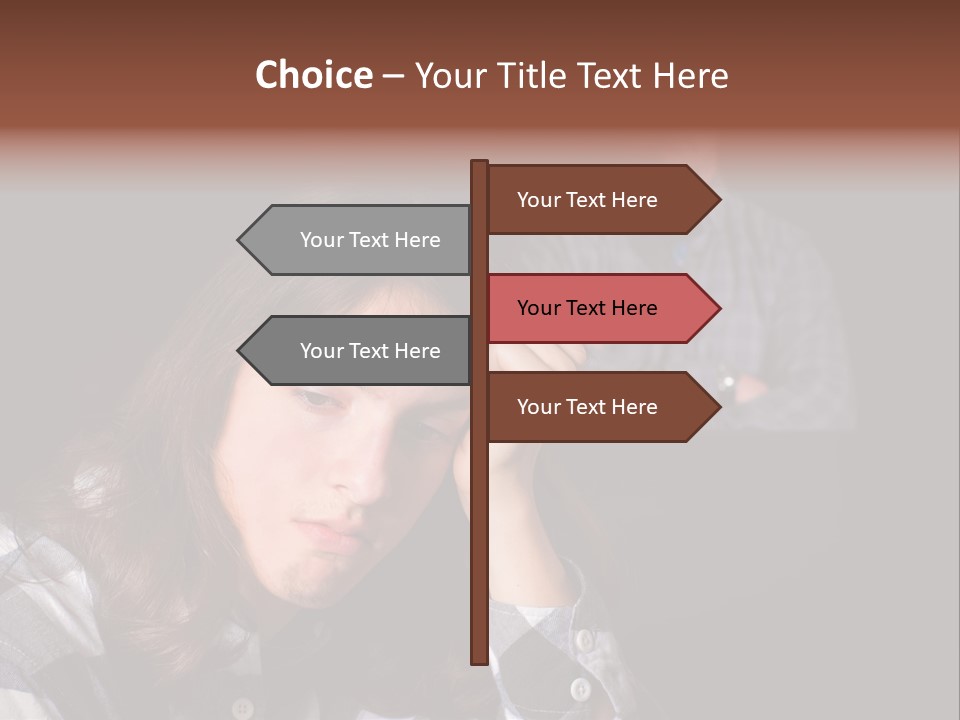 Teenage Father Child PowerPoint Template