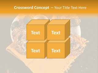 Country Home Mustard PowerPoint Template