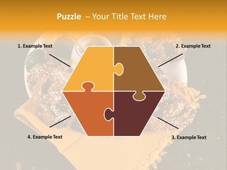 Country Home Mustard PowerPoint Template