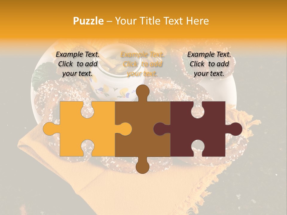 Country Home Mustard PowerPoint Template