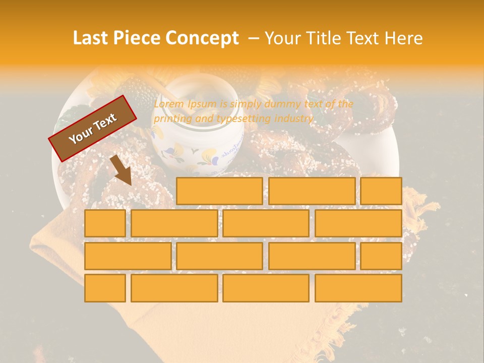 Country Home Mustard PowerPoint Template