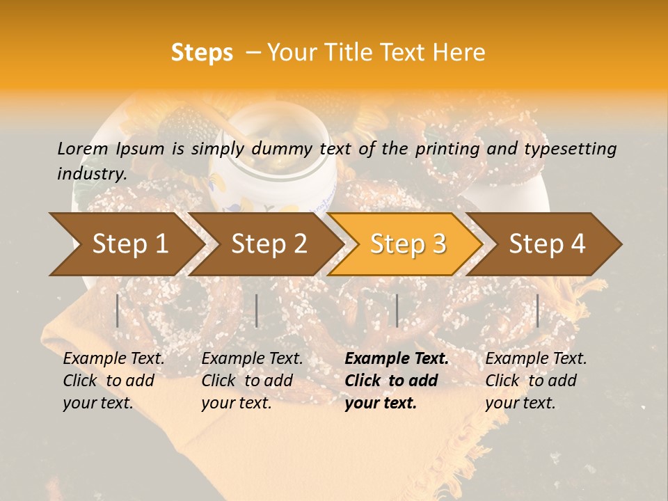 Country Home Mustard PowerPoint Template