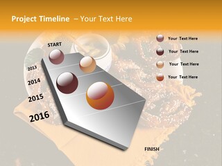 Country Home Mustard PowerPoint Template