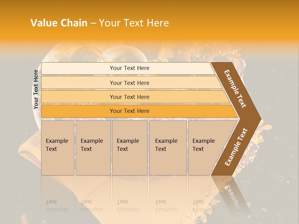 Country Home Mustard PowerPoint Template