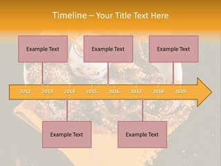 Country Home Mustard PowerPoint Template