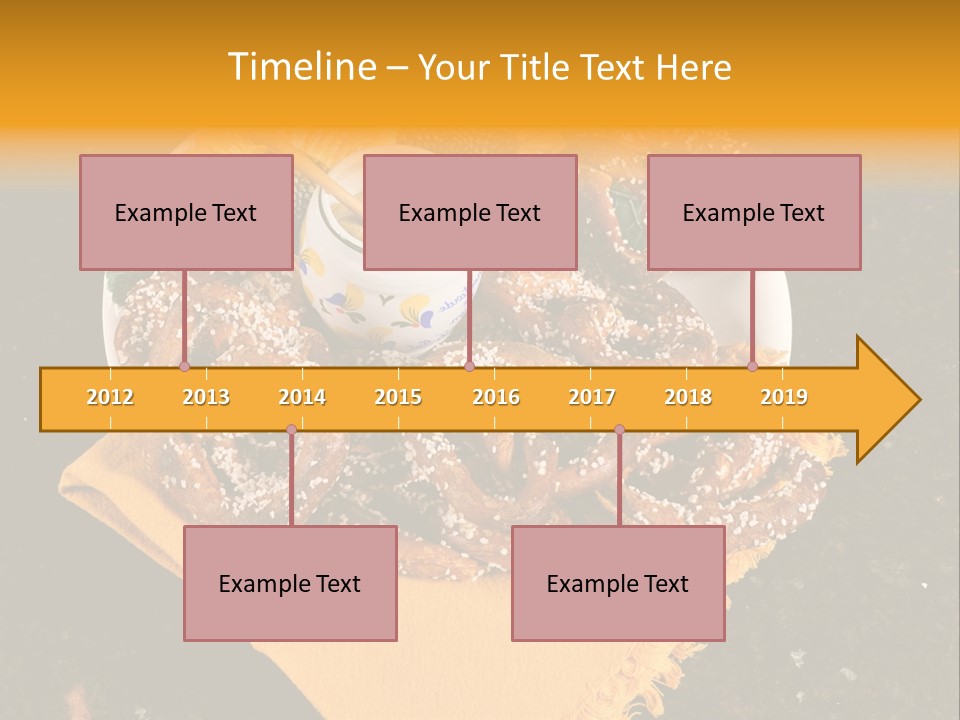 Country Home Mustard PowerPoint Template