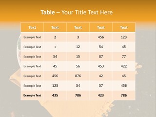 Country Home Mustard PowerPoint Template