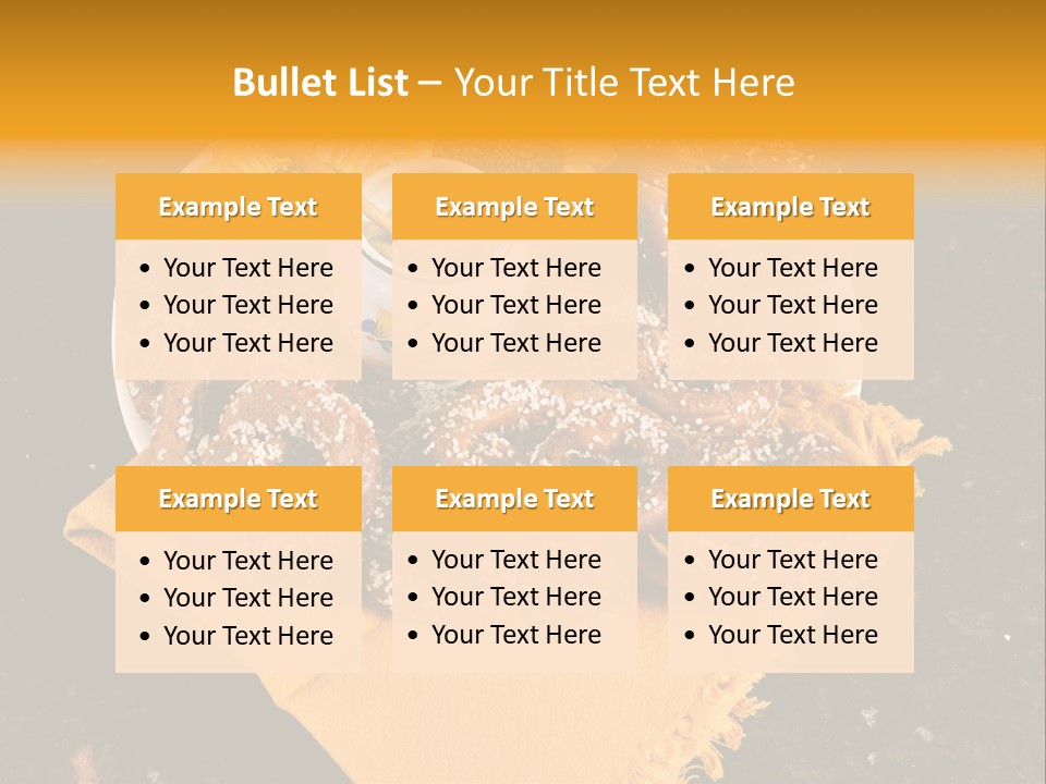 Country Home Mustard PowerPoint Template