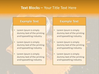 Country Home Mustard PowerPoint Template