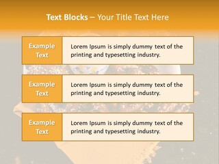 Country Home Mustard PowerPoint Template