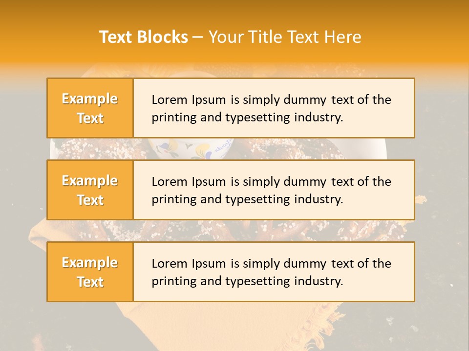 Country Home Mustard PowerPoint Template