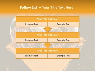 Country Home Mustard PowerPoint Template