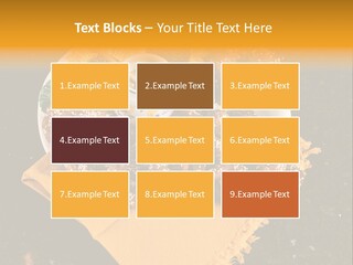 Country Home Mustard PowerPoint Template