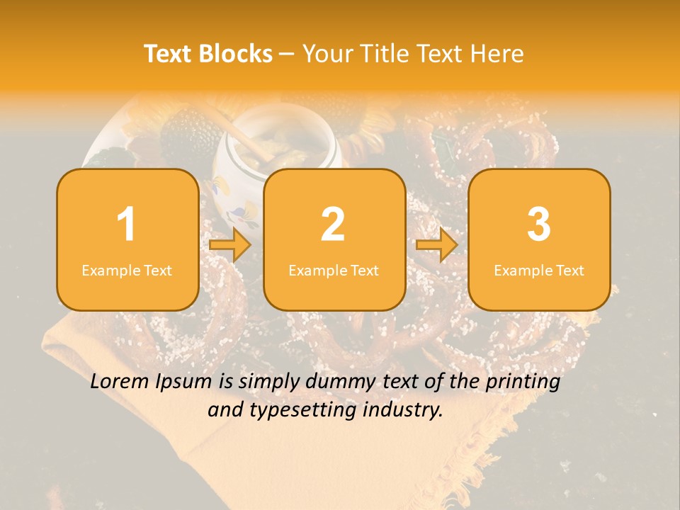 Country Home Mustard PowerPoint Template