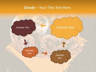 Country Home Mustard PowerPoint Template