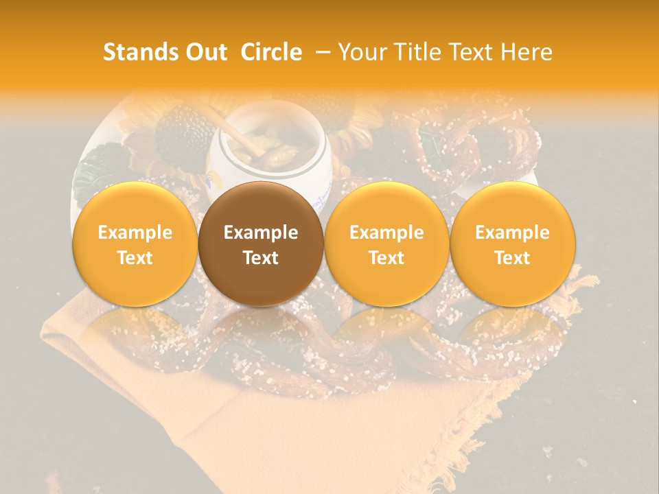 Country Home Mustard PowerPoint Template
