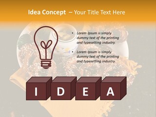 Country Home Mustard PowerPoint Template