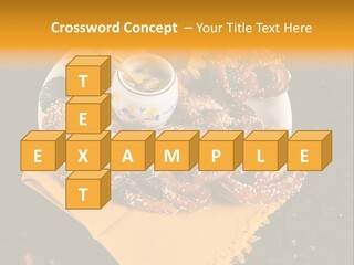 Country Home Mustard PowerPoint Template