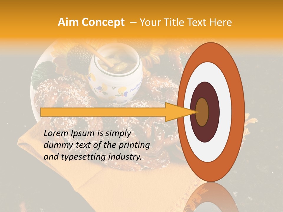 Country Home Mustard PowerPoint Template